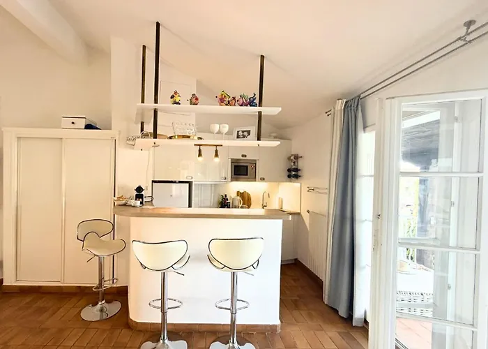 Renove Avec Balcon Dans Port Grimaud, Parking Inclus - Fr-1-868-11 Διαμέρισμα *